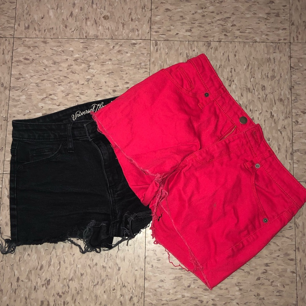 Universal thread high rise shorties